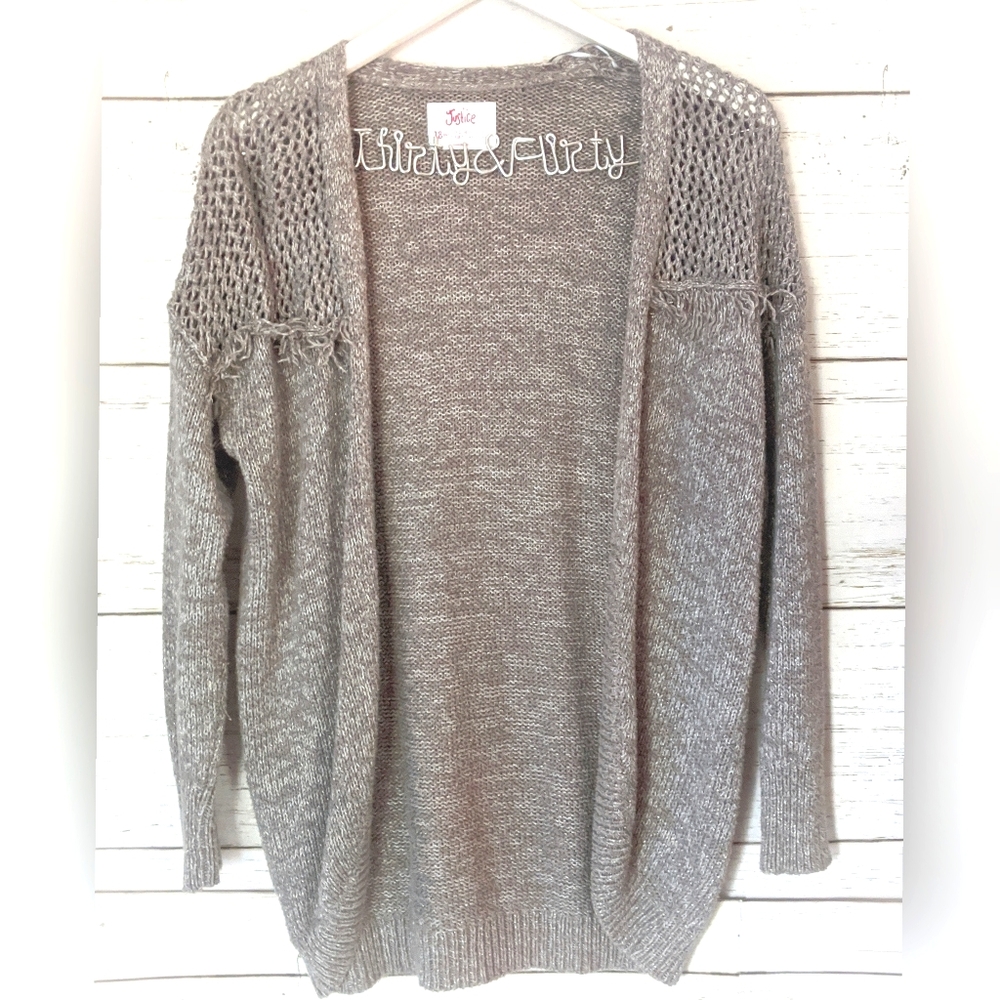 Justice Cardigan | Girls Sweater Cardigan 18 plus